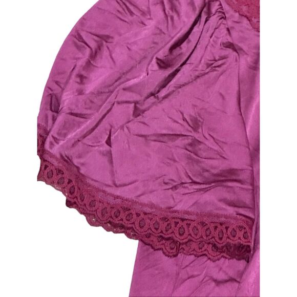 Miss Elaine vintage lace ribbon night gown L - Picture 6 of 8